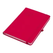 Kalendarze - Kalendarz pedagoga 2025/26 A5 tyg Salsa karmazyn - miniaturka - grafika 1