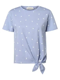 Tom Tailor Denim - T-shirt damski, niebieski - Koszulki i topy damskie - miniaturka - grafika 1