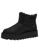 Botki damskie - Tamaris Damskie sztyblety 1-26831-41, Black Glam, 39 EU - miniaturka - grafika 1