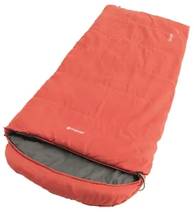 OUTWELL Campion Lux Sleeping Bag, red Left Zipper 2021 - Śpiwory - miniaturka - grafika 1