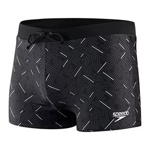 Speedo Męskie majtki kąpielowe Valmilton Aquashort Czarny/Szary 40-42 805658G816 - Kąpielówki męskie - miniaturka - grafika 1