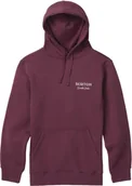 Bluzy męskie - bluza męska BURTON DURABLE GOODS PO HOOD Almandine - miniaturka - grafika 1