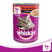 Whiskas Wołowina W Sosie 400G