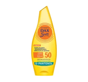 Dax Sun Nawilżająco-regenerująca emulsja do opalania SPF 50 z D-Panetnolem 010214853 - Balsamy i kremy do opalania - miniaturka - grafika 1