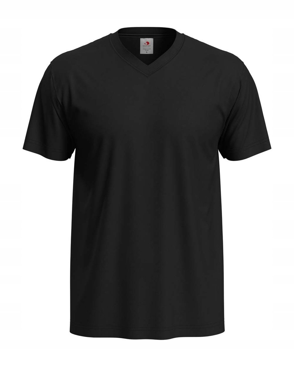 Koszulka męska T-shirt ST2300 Stedman Classic V Men Black Opal M