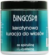 Odżywki do włosów - BingoSpa Keratynowa kuracja do włosów ze spiruliną i L-cysteiną - miniaturka - grafika 1