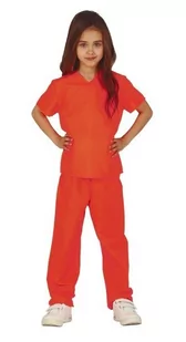 Strój dla dzieci, więźniarka, rozmiar 128 - Stroje karnawałowe - miniaturka - grafika 1