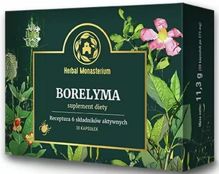 HERBAL PHARMACEUTICALS BORELYMA 30 kapsułek TT000730 - Suplementy naturalne - miniaturka - grafika 1