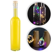 Domowy wyrób alkoholu - Butelka Futura 500Ml/ 0,5L Z Korkiem LED - miniaturka - grafika 1