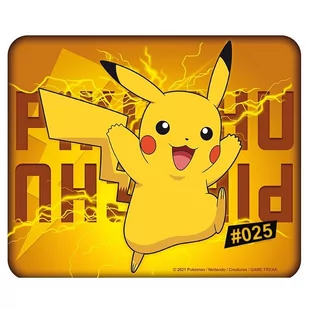 Podkładka Materiałowa Pod Mysz Pokemon - Pikachu - Podkładki pod mysz - miniaturka - grafika 1