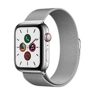 Smartwatch - Apple Watch 5 Cellular 44mm Srebrny (MWWG2WB/A) - miniaturka - grafika 1
