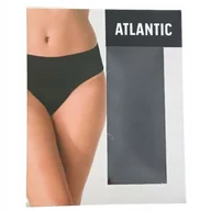 Majtki damskie - Atlantic Hipster Majtki damskie Rozmiar L/XL czarne - miniaturka - grafika 1