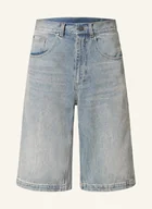 Spodenki damskie - Adidas Originals Szorty Jeansowe Adilenium Season 3 blau - miniaturka - grafika 1