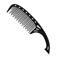 Szczotki i grzebienie do włosów - Y.S. Park, grzebień do koloryzacji, model 605, kolor czarny - miniaturka - grafika 1