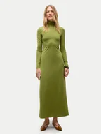 Sukienki - Vero Moda Sukienka codzienna Udita 10336491 Zielony Regular Fit - miniaturka - grafika 1