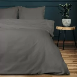 Darymex Pościel satynowa 200x220 szara 037 jednobarwna gładka - Pościel Darymex Pościel satynowa 200x220 szara 037 jednobarwna gładka - Pościel - miniaturka - grafika 1