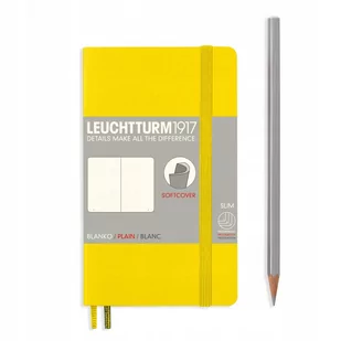 Leuchtturm 1917 notatnik Soft Cover, cytrynowy 355290 - Pozostałe akcesoria dla plastyków - miniaturka - grafika 1