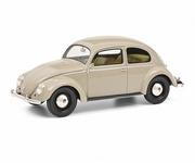 Samochody i pojazdy dla dzieci - Schuco Vw Pretzel Beetle 1952 Beige 1:18 450047600 - miniaturka - grafika 1