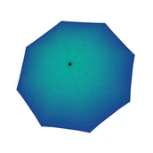 Parasole - Parasol damski Doppler Fiber Magic Strong Blue automatyczny składany - miniaturka - grafika 1