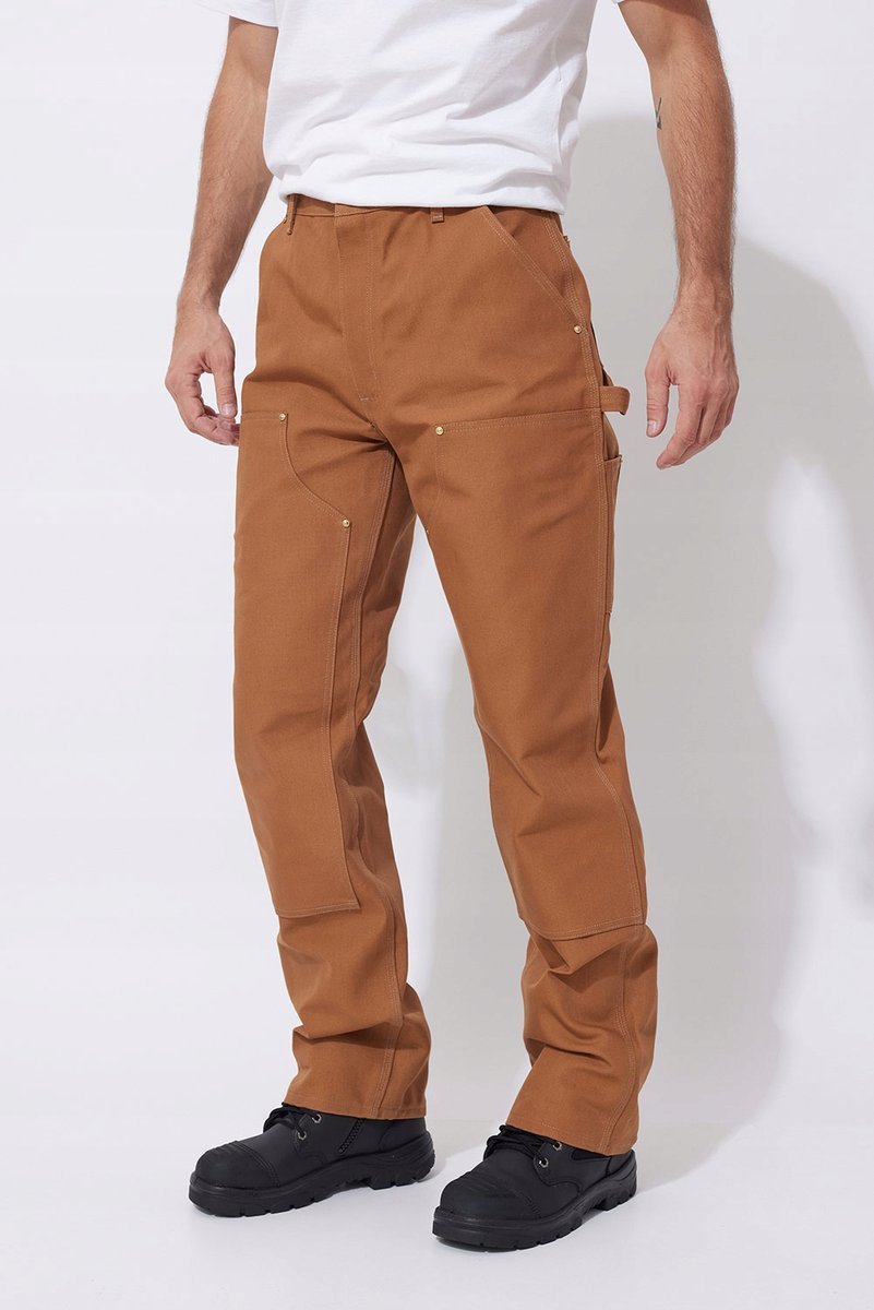 Spodnie Carhartt Iconic B01 Firm Duck Double-Front Dungaree