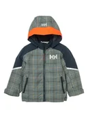 Kurtki damskie - Helly Hansen Kurtka zimowa "Legend" w kolorze granatowo-jasnobrązowym - miniaturka - grafika 1