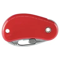 Nożyczki - Nóż bezpieczny skladany PHC PSC2 czerwony 1szt. /BH-PSC2-300/ - miniaturka - grafika 1