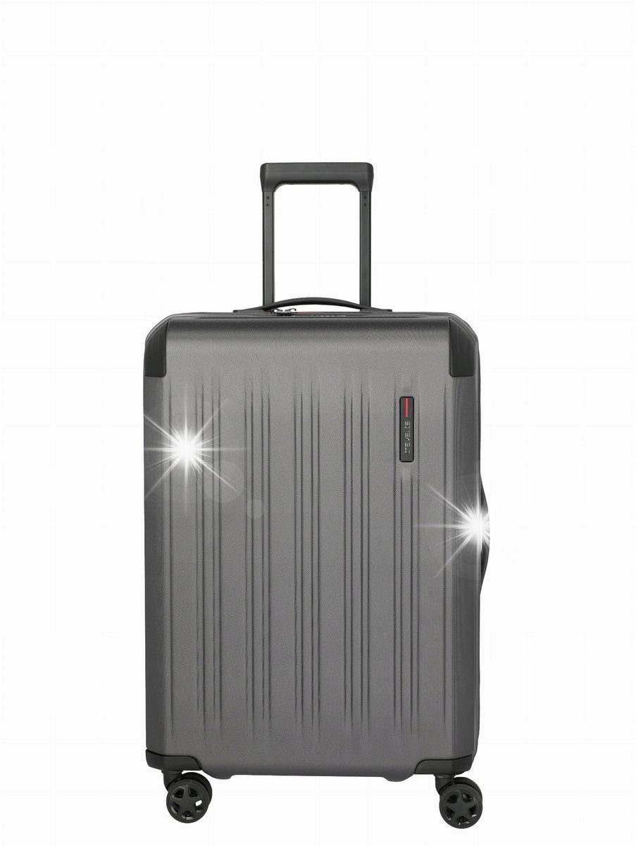 Walizka średnia Travelite Dynamiic 66 cm Granatowy