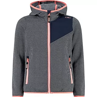 Kurtki i płaszcze dla dziewczynek - CMP - Kid G Jacket Fix Hood, Girl, B.Blue-Ice, 98 - grafika 1