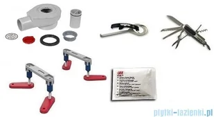 Wiper New Premium Black Glass Odpływ liniowy z kołnierzem 60 cm syfon drop 50 poler 500.0385.01.060 | - Syfony - miniaturka - grafika 5