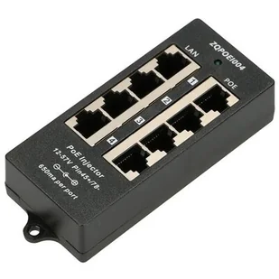 ExtraLink Injector PoE EX.12646 4 Portowy - Pozostałe akcesoria sieciowe - miniaturka - grafika 1