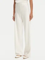 Spodnie damskie - Imperial Spodnie materiałowe P5R7JBA Écru Regular Fit - miniaturka - grafika 1