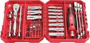 MILWAUKEE 1/4" SOCKET SET WITH RATCHET 42 pcs. - Klucze i nasadki - miniaturka - grafika 1
