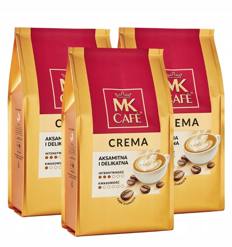 Kawa ziarnista mieszana Mk Cafe Crema 3000 g