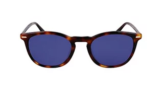 Okulary przeciwsłoneczne - Calvin Klein CK22533S Okulary Przeciwsłoneczne Havana/Blue 52/21/145 unisex - grafika 1