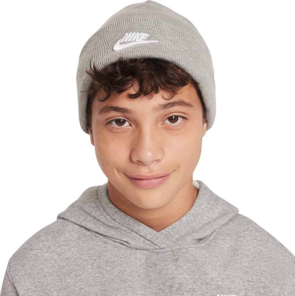 Nike Czapka dla dzieci Nike Peak szara HF5498 063