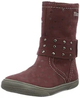 Kozaki damskie - s.Oliver dziewczęce kozaki z krótką cholewką 36418, czerwony - Rot Bordeaux 549-32 EU - miniaturka - grafika 1