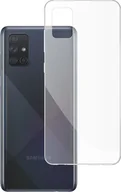 Etui i futerały do telefonów - etumi Etui Do Samsung Galaxy A71 Gumowe Slim Clear View Pokrowiec Ochronny / Futerał Obudowa / Ochrona Clear Cover Bezbarwne Slim Case0007 - miniaturka - grafika 1