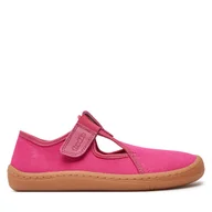 Buty dla dziewczynek - Tenisówki Froddo Barefoot Canvas T G1700380-2 D Różowy - miniaturka - grafika 1