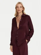 Koszule damskie - Marella Koszula Bunny 2523116015 Bordowy Regular Fit - miniaturka - grafika 1