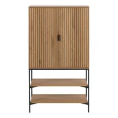 Komody - Szafka w dekorze dębu 80x140 cm Jaipur – Actona - miniaturka - grafika 1