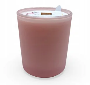 Świeca Sojowa ręcznie wykonana Handmade różowy mat 230 ml Yen Bez i Agrest - Świece - miniaturka - grafika 1