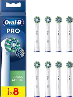 Oryginalne Końcówki Do Szczoteczki Oral-B Eb50Rx Pro Crossaction 8Szt. - Końcówki do szczoteczek elektrycznych - miniaturka - grafika 1