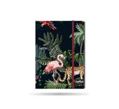 Notesy i bloczki - Patio Brulion A5 z gumką Malindi CoolPack 30292CP linia 80 kartek - miniaturka - grafika 1