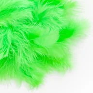 Dekoratorstwo - Dalprint Piórka ozdobne 5-12cm 5g zielone DP9619 - miniaturka - grafika 1