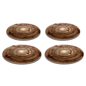 Kompasy - Bertoni zestaw 4 podkładek Bold 4DG elegancja i ochrona stołu 4 sztuki wzór kompas - miniaturka - grafika 1