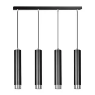 Lampy sufitowe - Emibig KIBO 4 BL/CHROME 643/4 lampa wisząca 4x30W/GU10 IP20 643/4 - miniaturka - grafika 1