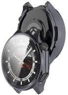 Akcesoria do smartwatchy - Bizon Etui z osłoną ekranu Case Watch Felipe do OnePlus Watch 3 / Oppo Watch X2, szare - miniaturka - grafika 1