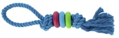Zabawki dla psów - DINGO Pierścienie Denta Fresh 30 cm niebieska - miniaturka - grafika 1