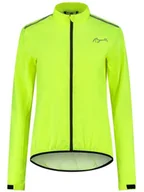 Kurtki damskie - Damska Kurtka Rowerowa  Rogelli Core | Fluo Yellow - Rozmiar S - miniaturka - grafika 1