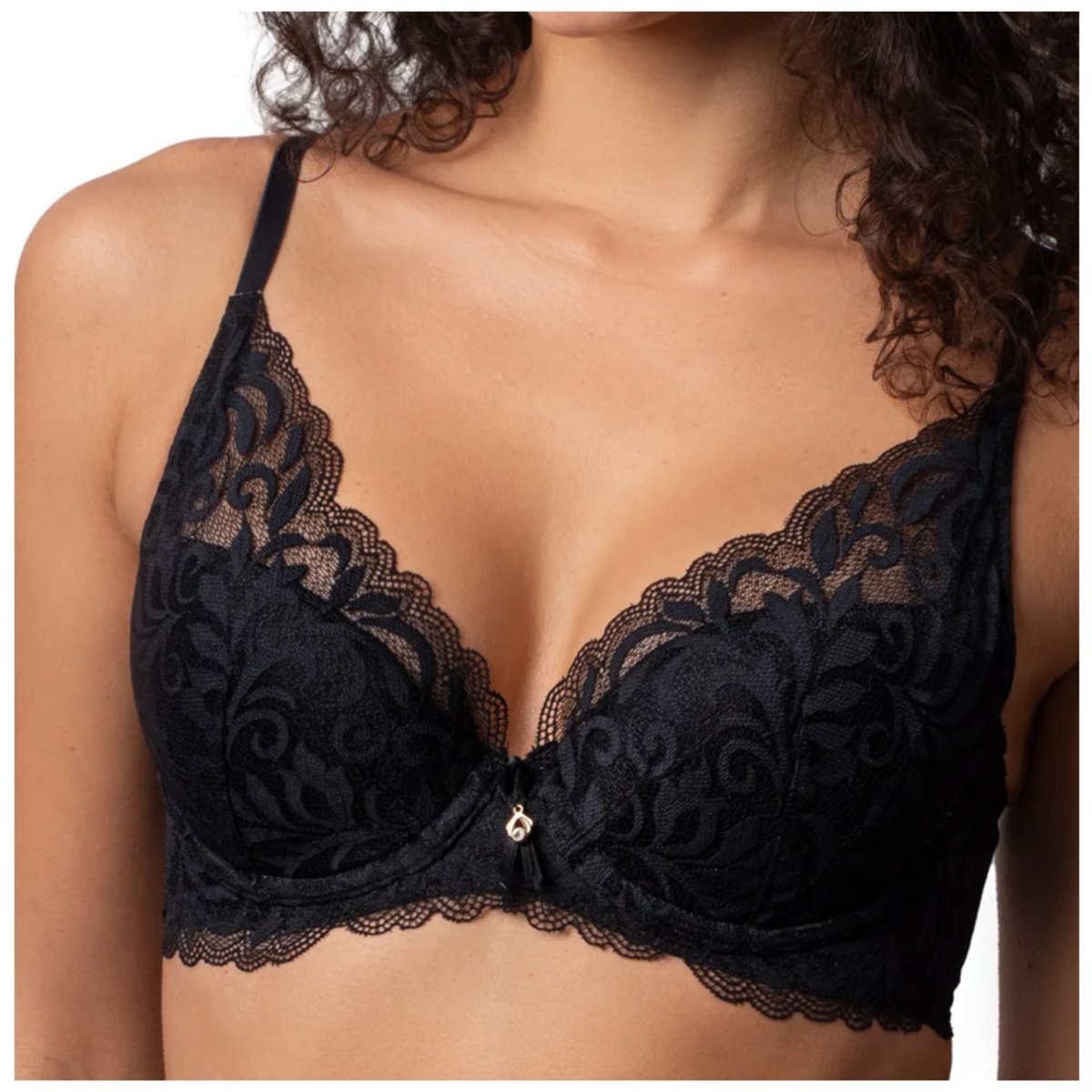 Biustonosz Agio POCKET UP DB-9316 Czarny - 85D
